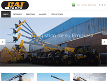Tablet Screenshot of catgrupo.com